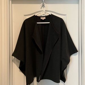 Loft M/L Cape Style Jacket - Black - New - Never Worn